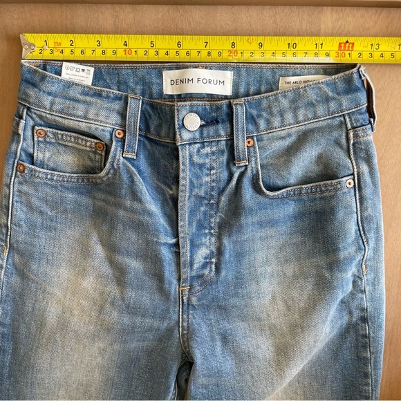 Denim Forum Arlo High Rise Straight Jeans - Picture 10 of 11